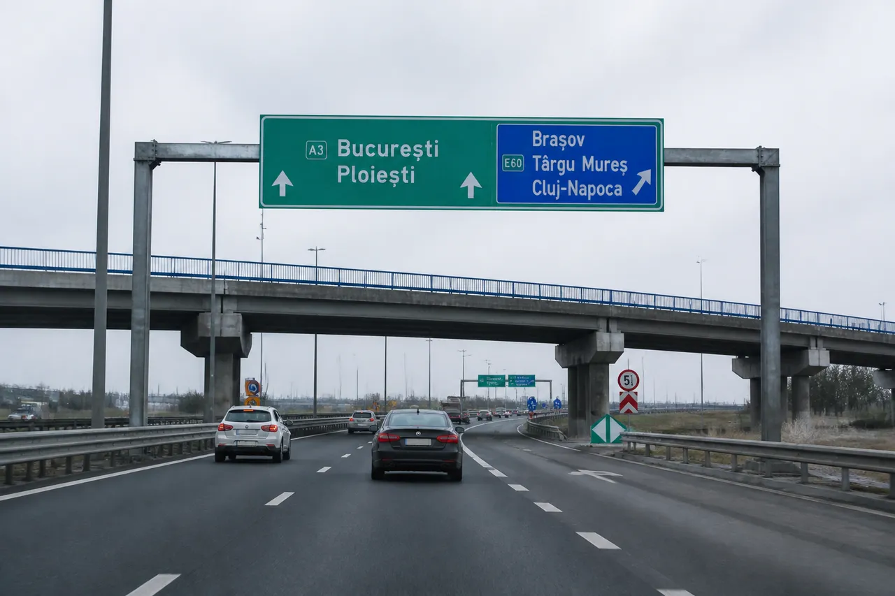 autostrada A3 spre Cluj din București