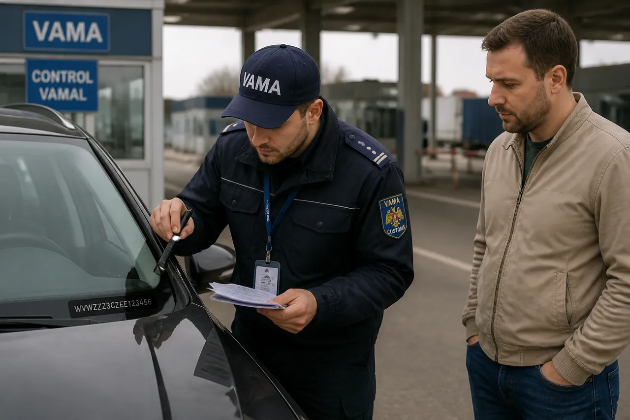 control documentar și fizic la mașină importată
