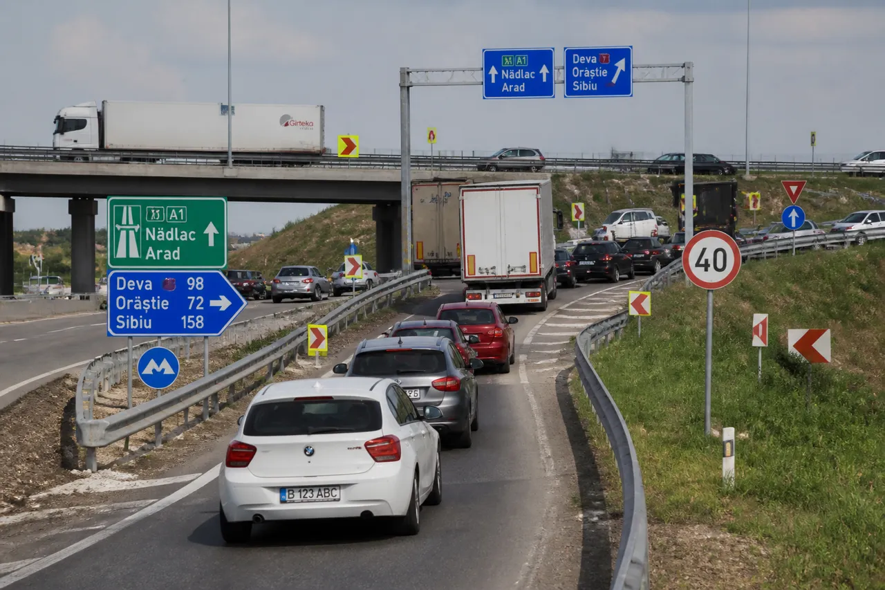 puncte de aglomerație pe A1 și A3