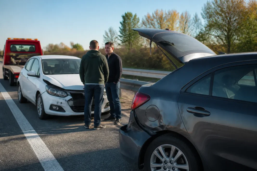 RCA după un accident pe autostradă și pașii pentru dosarul de daună