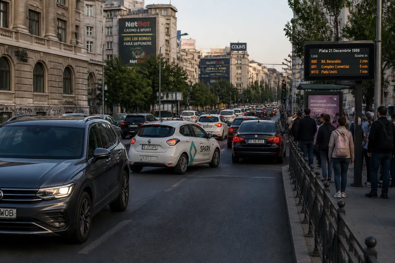 mobilitate urbană în București și Cluj